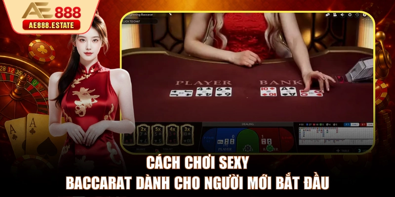 Cách chơi Sexy Baccarat dành cho người mới bắt đầu
